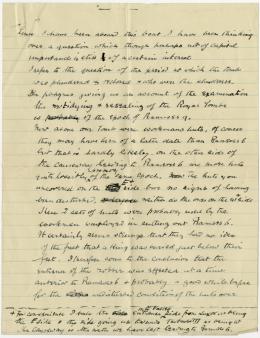 Handwritten notes on paper
