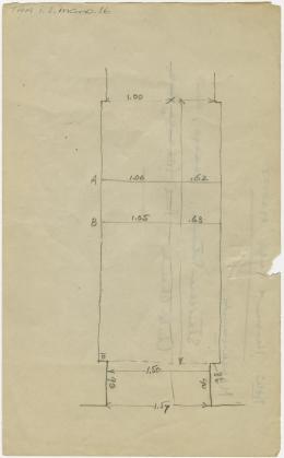 Drawing of corridor