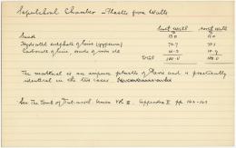 Handwritten notes on paper