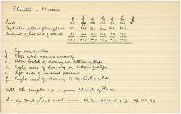 Handwritten notes on paper