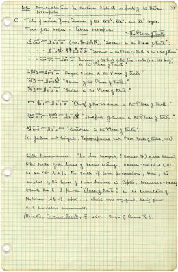 writing on paper