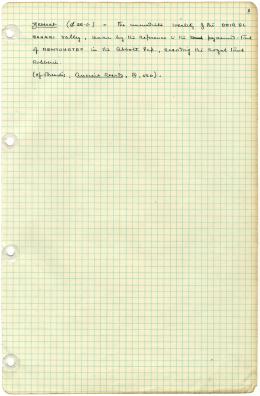 writing on paper