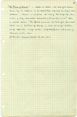 writing on paper