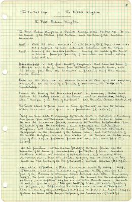 writing on paper